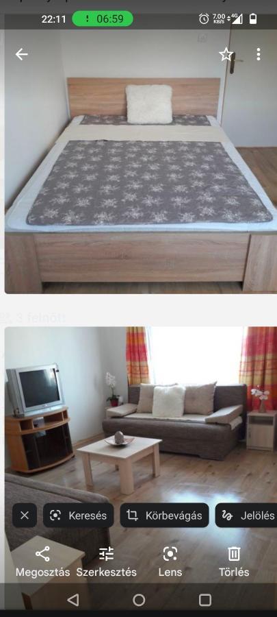 Napfény Apartmanház Balatonberény Esterno foto